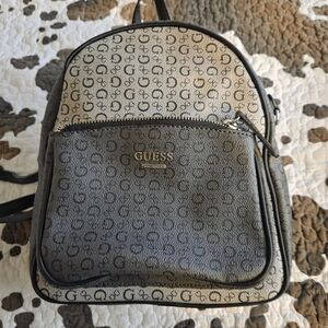 GUESS Los Angeles Womans Backpack Purse with Little Wear On Straps See Photos